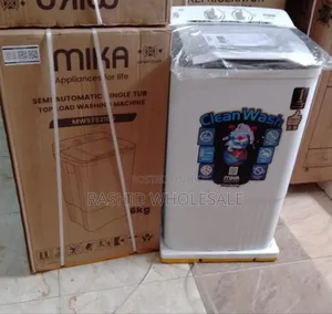 Mika 6kgs Top Load Wash and Spin Only.