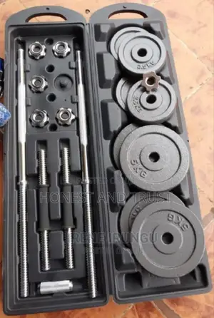 50kg Chrome Dumbells