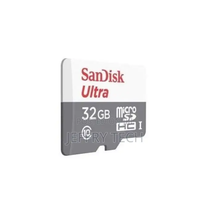 Sandisk Ultra High Speed Micro SD Memory Card -(32gb)