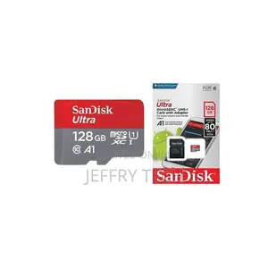 Sandisk Memory Card - 128GB - Black (1YR WRTY)