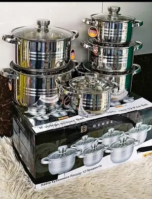 12pcs Stainless Steel Edenberg Cookware Set