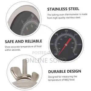Kitchen Barbecue/ BBQ Baking Dial Oven Thermometer