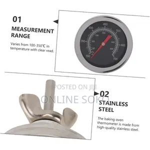 Kitchen Barbecue/ BBQ Baking Dial Oven Thermometer