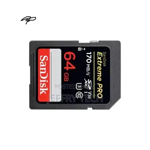 Sandisk Extreme Pro 64GB SDXC UHS-I Card for Camera (1YR WRT