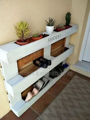 The Pallet Pedestal(In White)