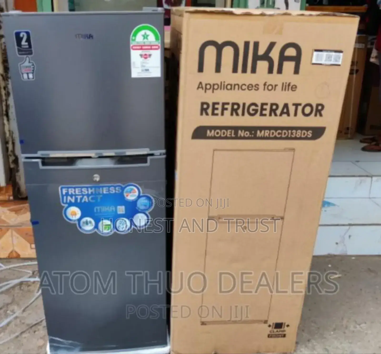 Mika 138 Litres Refrigerator