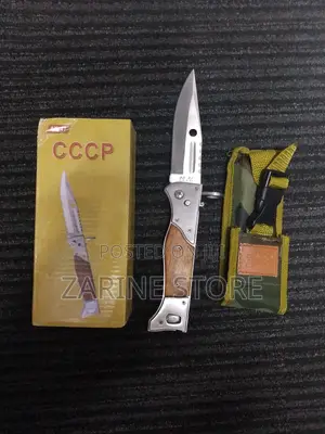 CCCP Portable Foldable Knife for Outdoor Activities