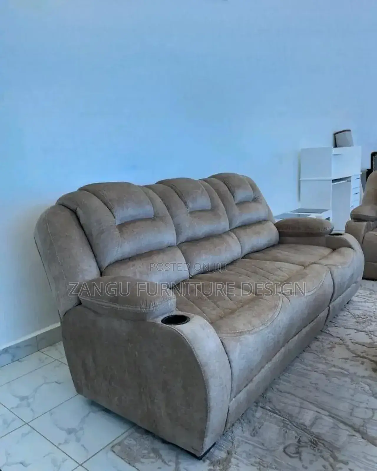 Semi-Recliner Sofas 3-Seater