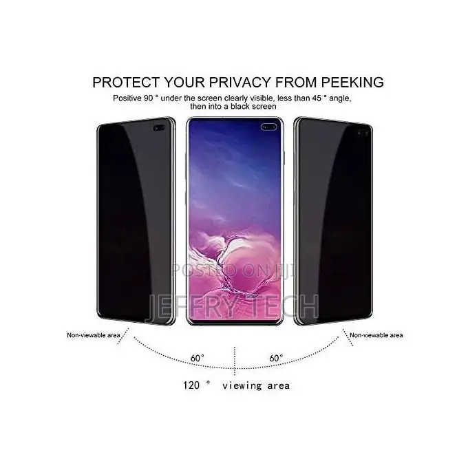Samsung Galaxy S10 5G Solid Quality Privacy Screen Protector