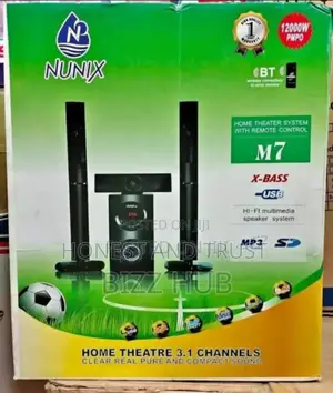 M7 Nunix X-Bass Hometheatre