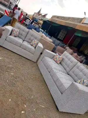 5-Seater Sofas With Fiber and Spring Cushions