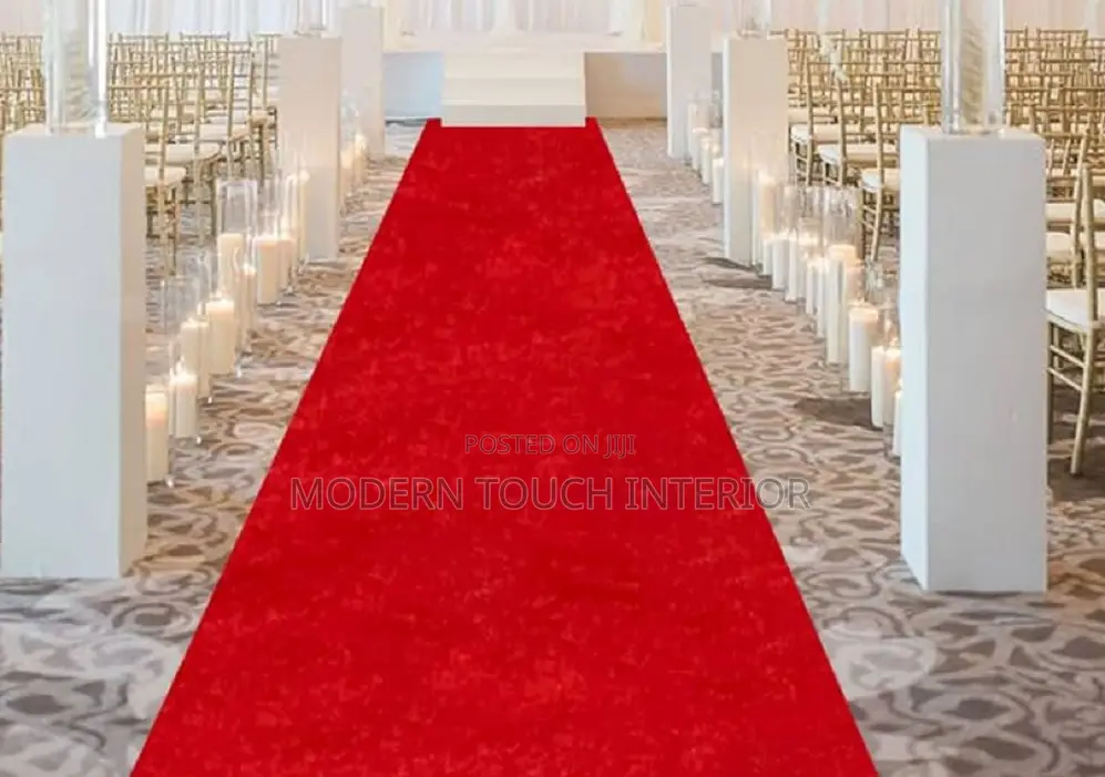 Red Event Carpet Runner