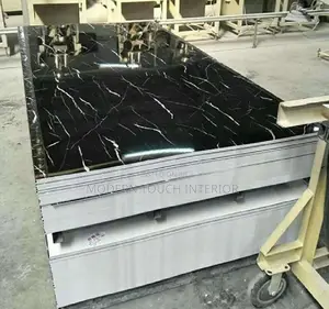 Black Glossy Marble Sheets
