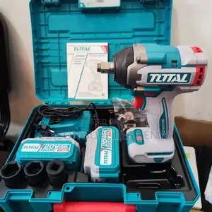 Cordless Impact Wrench Total 500nm 20V 4.0ah Batteries 2pcs