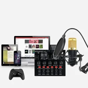 Sound Card Recording V8 and Bm 800 Microphone