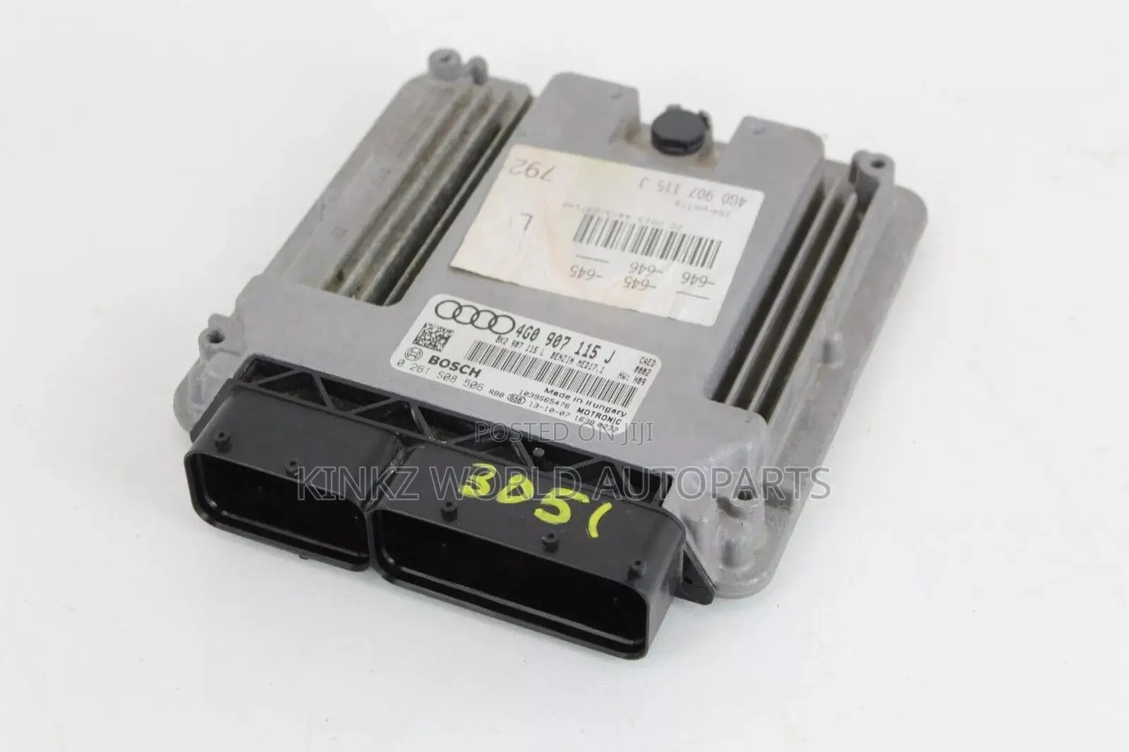 Audi A6 2.0T Caed Engine Control Module Ecu 4G0907115J