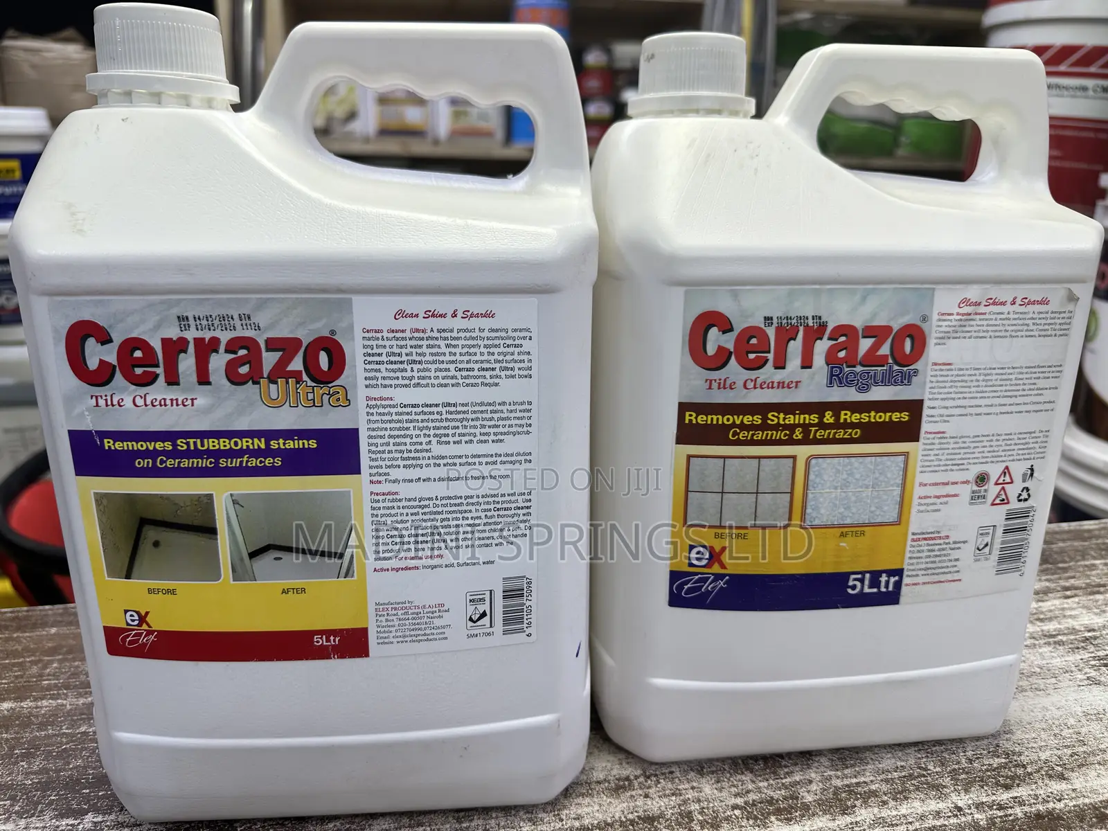 Cerrazo Tile Cleaner for Cleaning Terazzo and Ceramic