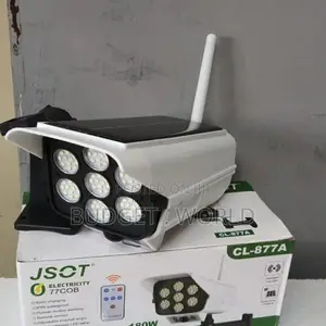Solar Outdoors IP65 Street Fake Surveillance Cameras Lights