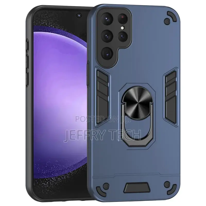 Samsung Galaxy S24 Ultra 5G Case With Magnetic Support Ring
