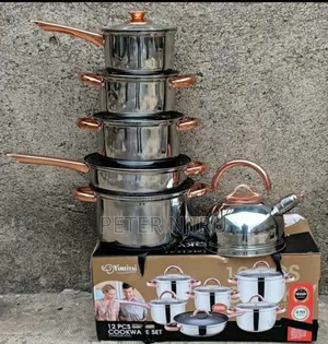 12 PCS Yimitie Stainless Cookware Set