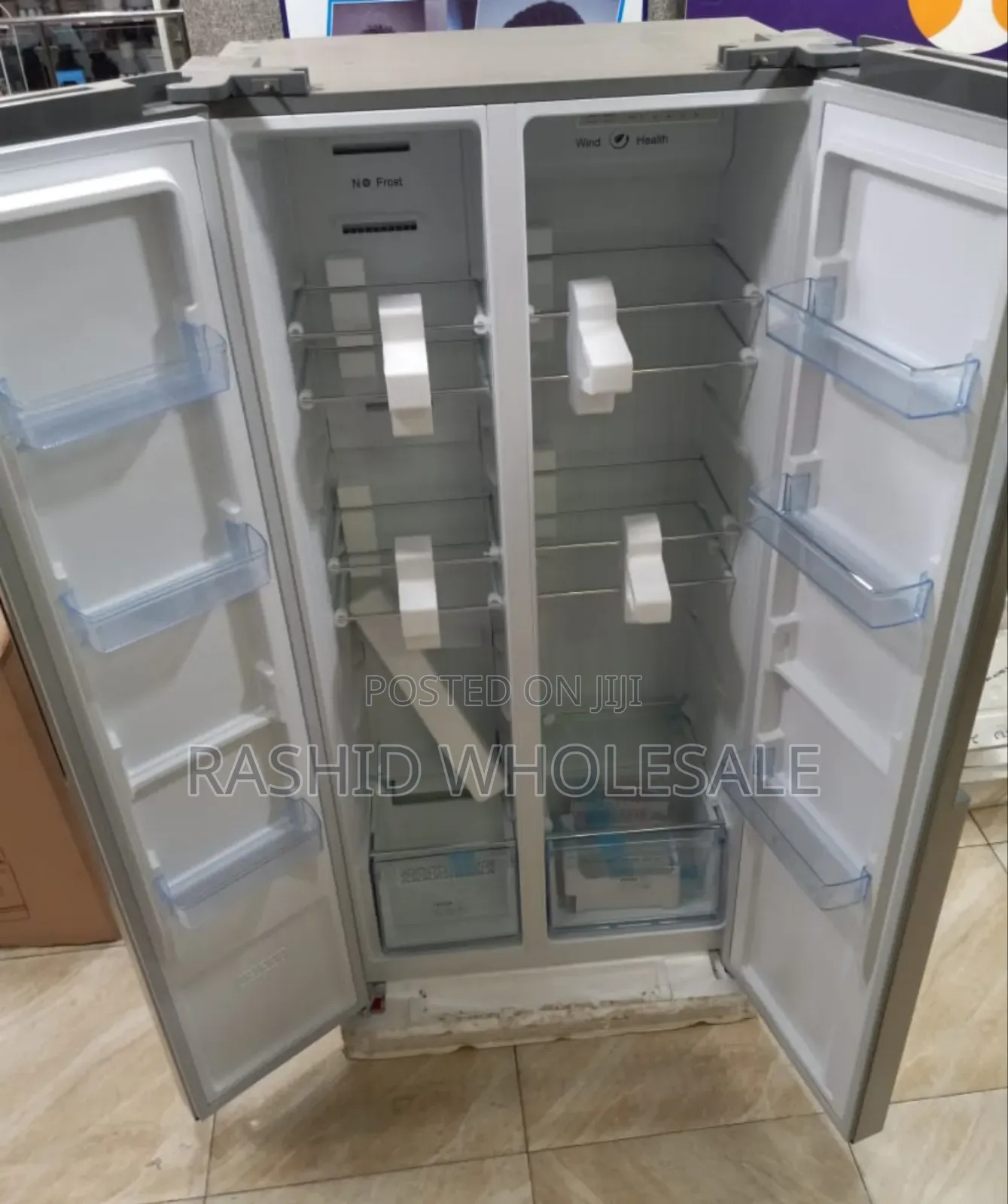Ramtons Side By Side 345l Refrigerator. Defrost