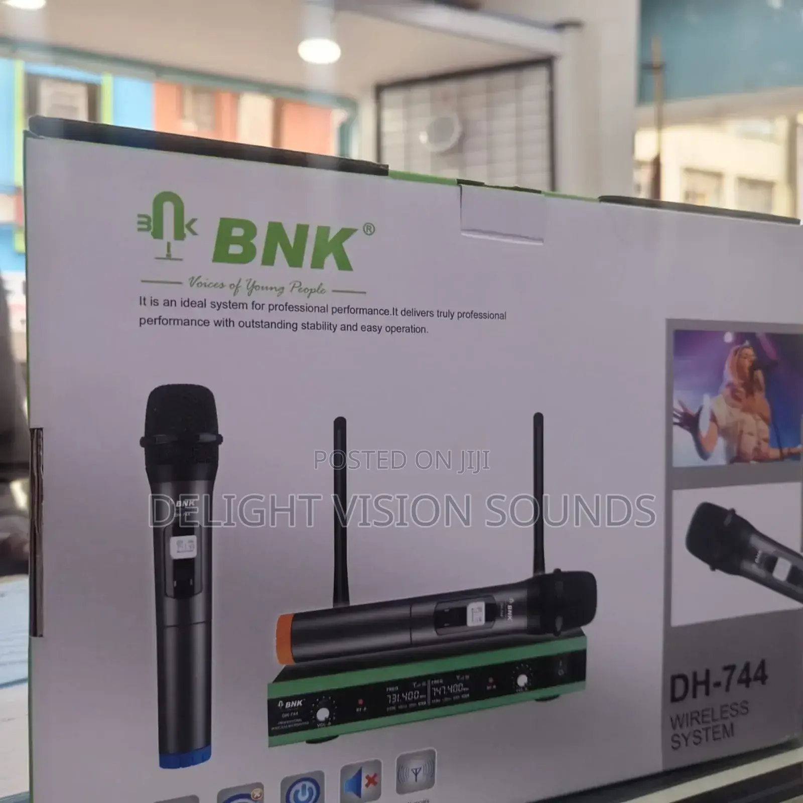 BNK DH-744 Wireless Microphone System
