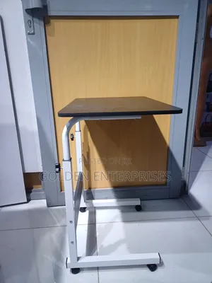 Adjustable Laptop Table Stand With Wheels