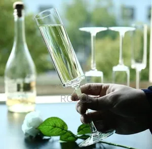 Polycarbonate Champagne Flute Glasses-6pcs