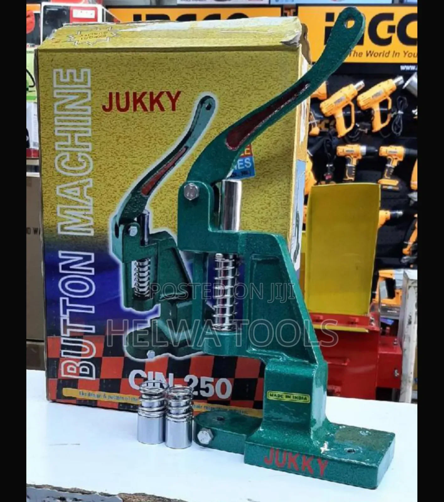 Button Press Machine