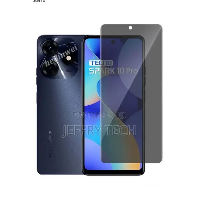 Tecno Spark 10 Pro Strong Rugged Quality Privacy Screen Prot