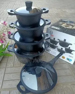 Brand New Granite Bosch Cookware 11 Pieces