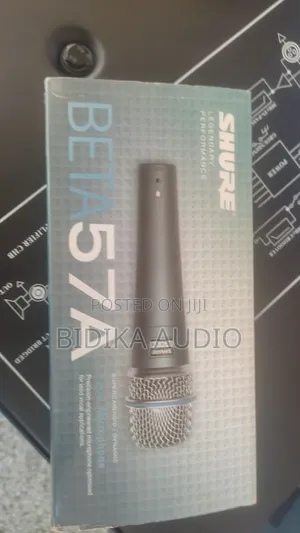 Beta 57A Shure Corded Microphone