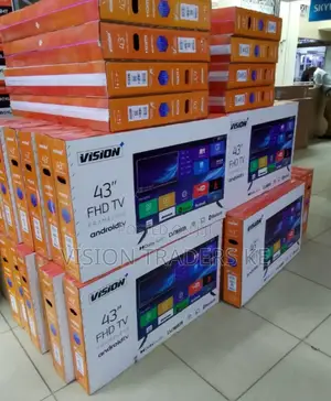 Vision Plus 43 Inches Frameless Smart Android Full HD LED Tv