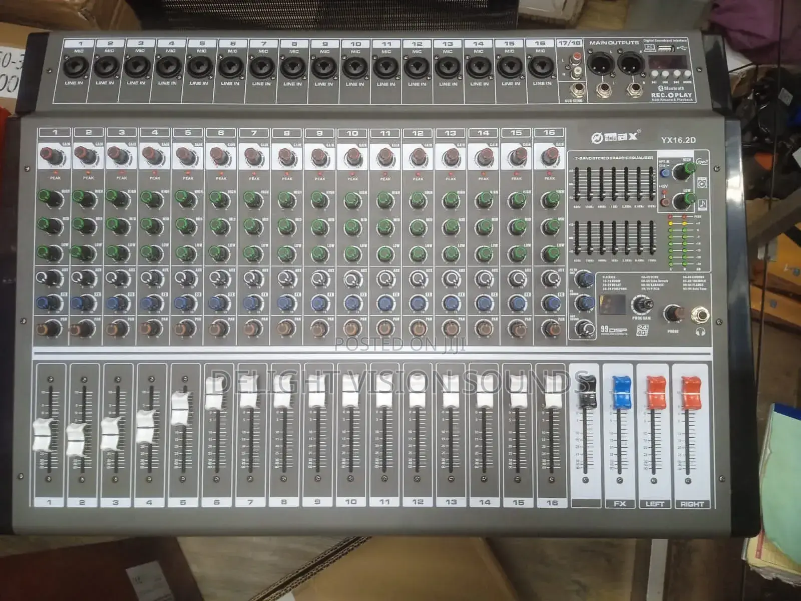 Omax YX16. 2D Equalizer 16 Channel