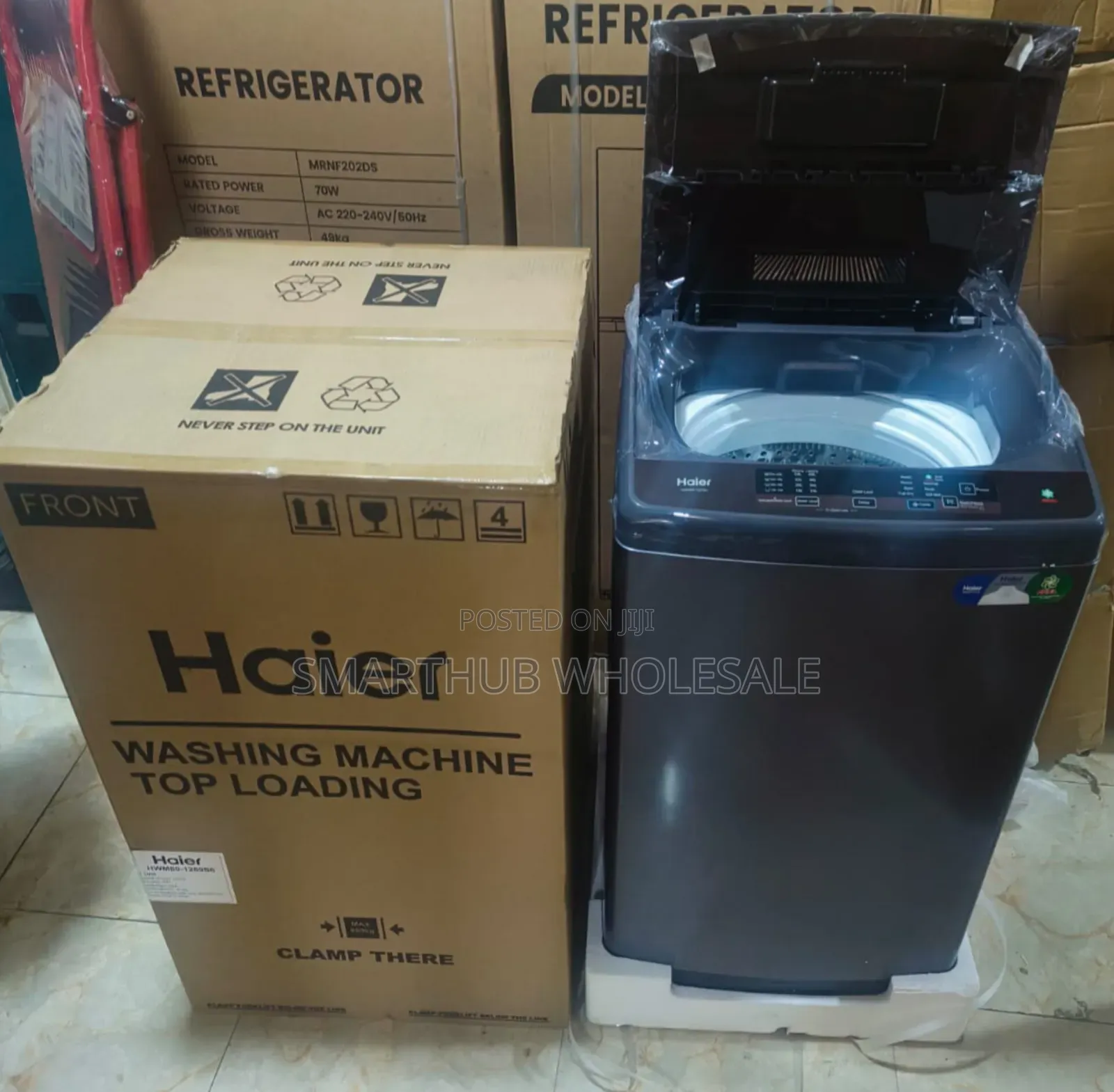 Haier 8kg Full Automatic Top Loader Washing Machines
