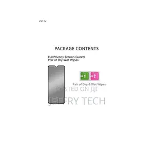 Itel A70 Solid Quality Privacy Tempered Glass