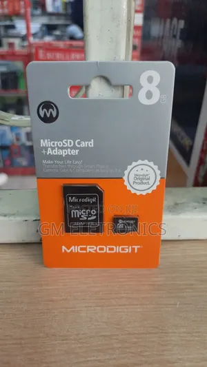 Original 8gb Microdigit Micro-Sd+ Adapter.