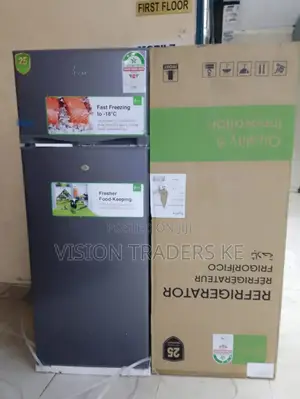 Syinix 210 Litres Double Door Refrigerator