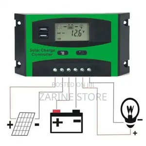 LCD Display PMW Solar Charge Controller Forsolar Grid System