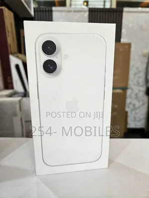 New Apple iPhone 16 256 GB White