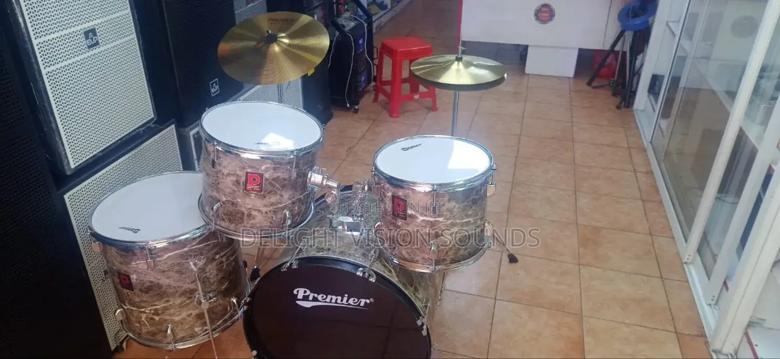 Premier Drum Set