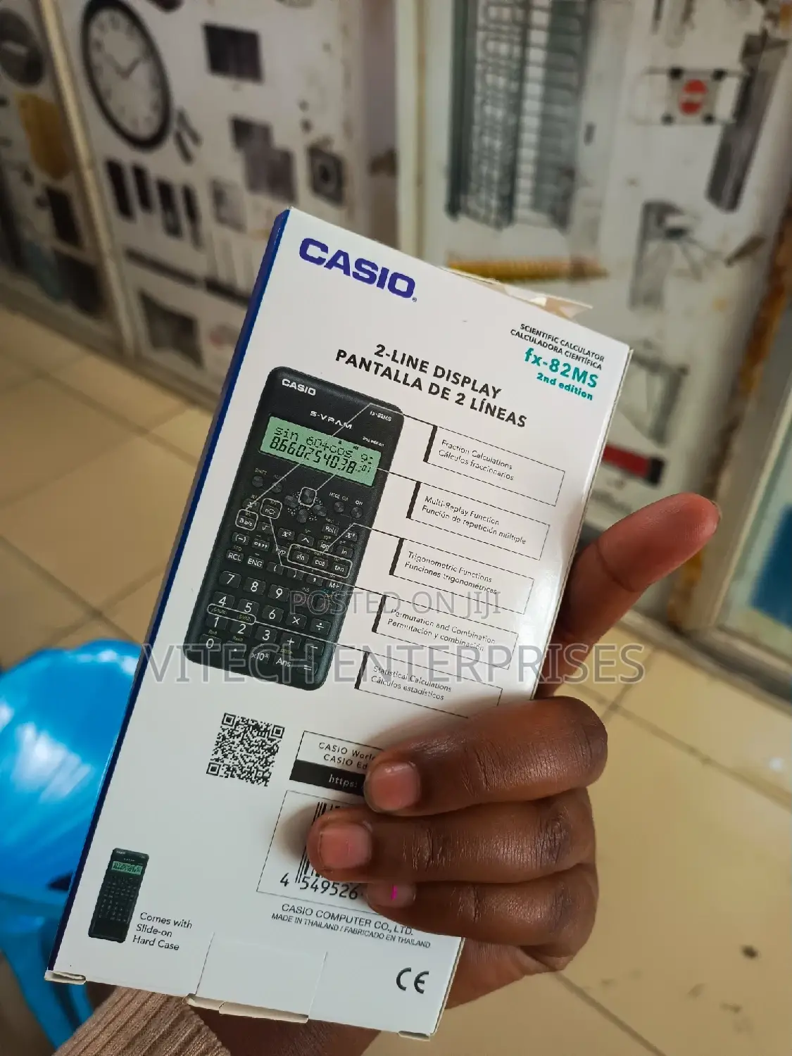 Casio Scientific Calculator Fx 82ms