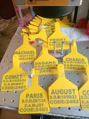 Customized Zee Tags Cow Ear Tags - Z Tag Type