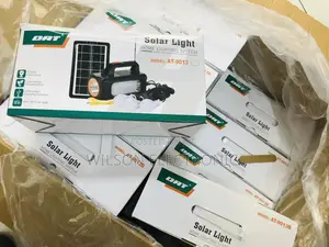 Solar System Home Lighting Kit System. 4 Bulbs