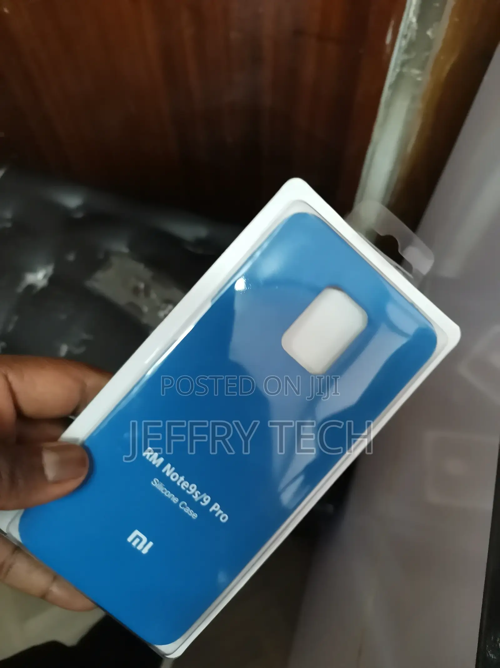 Blue Silicone Case for Xiaomi Redmi Note 9s