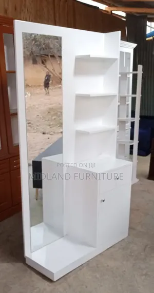Dressing Mirror With Shelves