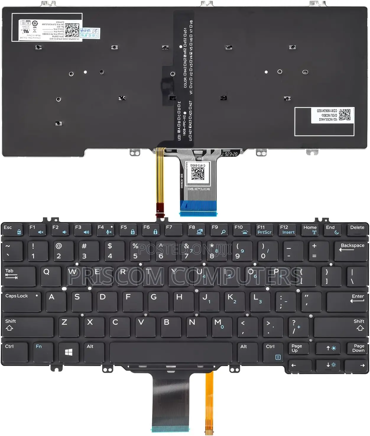 Keyboard for Dell Latitude E5280 E7280 E5288 E7390 E5289