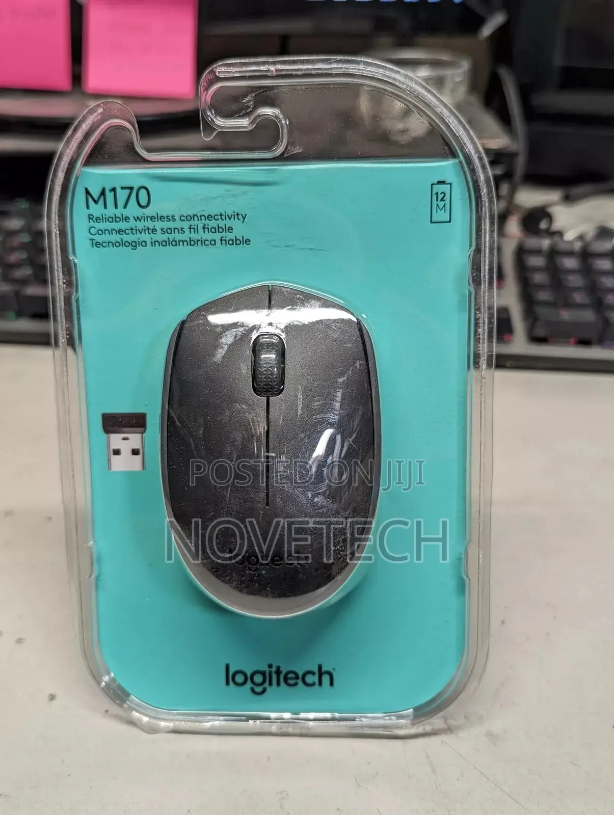Logitech M170 Wireless Mouse for PC, Mac, Laptop