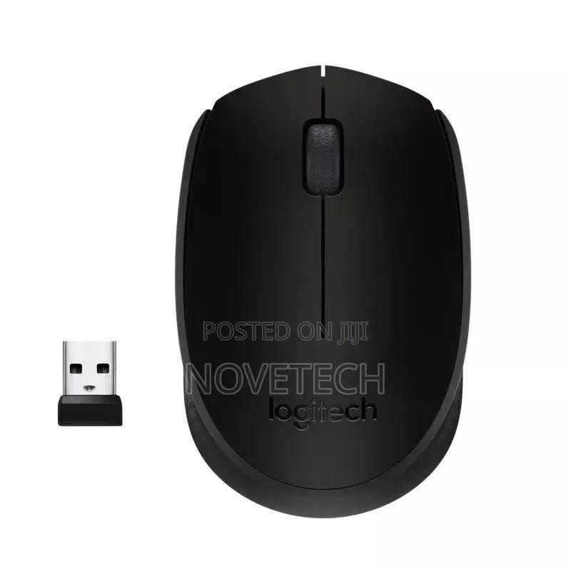 Logitech M171 Wireless Mouse 2.4 GHZ USB Receiver for PC