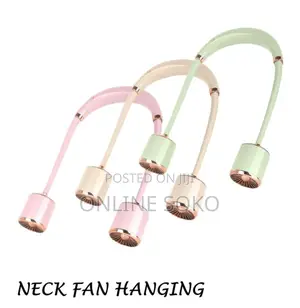 Portable Rechargeable 3 Speed Cooling Turbo Hanging Neck Fan